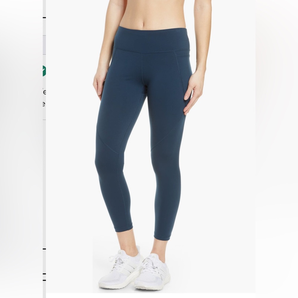Sweaty Betty The Power 7/8 Leggings in Deep Blue